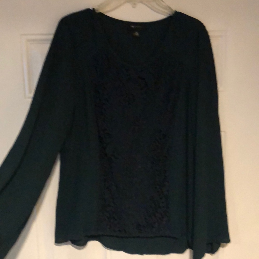 AB Studio sz. XL blouse (like a dark green-blue)
